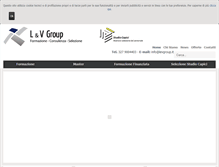 Tablet Screenshot of levgroup.it